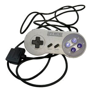 Vintage Nintendo Super NES Controller Model SNS-005 Original 1991 Replacement